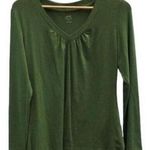 Apt. 9  Women’s Long Sleeve Green Shirt New Photo 0