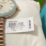 Kate Spade  New York Live Colorfully WATCH LINK BAND Turquoise BLUE EUC BOXED Photo 6