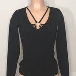 Boston Proper v-neck long sleeves t-shirt. XS runs big. NWOT Photo 0