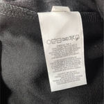 CAbi #3397 Bexley Street Leggings Womens XS Black Faux Leather Trim Vegan Photo 5