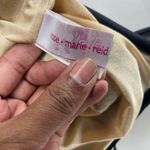 Rose Marie Reid Black White Floral Triple Ruffle One Photo 6