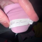 All in Favor  lilac pink blouse medium Photo 3