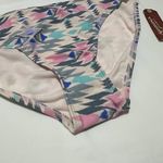 Arizona Jeans Pink Pattern Swimwear Set Bikini Bottom / Top Size XL Extra Large Photo 1