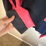 Lululemon Women Trail Bound Long Sleeve Top Deep Coal/Deep Navy /Electric Coral Photo 4