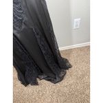 Sue Wong Vtg Nocturne Womens Black Beaded Babydoll Maxi Dress 4 Whimsigoth Y2k Photo 6