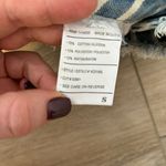 KanCan USA NWOT Kancan Hi Rise Striped Jean Shorts Destroyed Fringe Raw Hem Distressed Photo 8