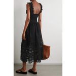 Waimari La Mimosa Dress in Guipure Lace Sz. XS Black Photo 1