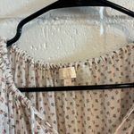 Bytimo boho mini dress in floral neutral with ruffles Tan Size M Photo 3