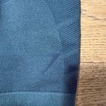 Gymshark Cycling Shorts SZ S Green Black Drawstring Stretch Compression Photo 2