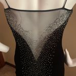 Dave and Johnny Vintage 90s velvet beaded dress sz 3/4 Photo 5