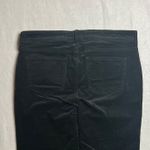 NYDJ  Marilyn Straight Black Corduroy Pants Womens Size 8 Photo 6