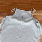 BCBGeneration  Light Blue mint Chiffon Dress small Photo 10