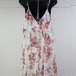 Leith NWT  hot pink sleeveless floral maxi sun dress Size Small Photo 4