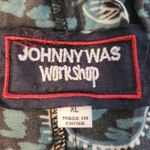 Johnny Was Twilight Paisley Charmeuse Silk Joggers Luxury Designer Artsy Size XL Photo 2