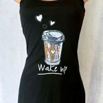 Black and Pink, Heart, Pajama Set Size XL Photo 0