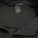 Grace Elements  Black Embroidered Button Down Shirt / Tunic Photo 2