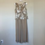 Alex Evenings Women's Gold 2-Piece Dress & Jacket Formal Wear | Size 14WP Photo 7