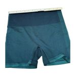 Outdoor Voices  Seamless Smooth 4.5” inseam Black & Evergreen Athletic Bike Short Photo 6