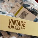 Vintage America Floral Boho‎ Skinny Jeans 14/32 NWT Blue Photo 8