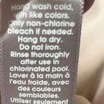 Chelsea 28 Nordstrom EASY RETRO TIE STRAP BIKINITop Blue Teal XXL #1801 Photo 5