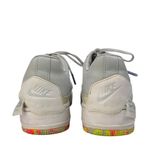 Nike  Air Force 1 Jester Gray Floral Print Lace Up Low Top Sneakers Shoes Size 10 Photo 2