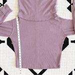 We The Free  Hazy Heart Off The Shoulder Thermal Top in Roan Rouge XS Photo 6