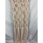 WAYF Meander Tiered Lace Maxi Dress Size Small Photo 4