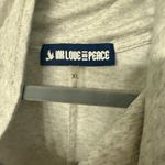 Ink Love & Peace gray cowl neck pullover sweater in heather gray Size XL Photo 3