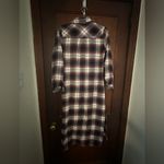 Anthropologie  Cloth & Stone Plaid Maxi Shirtdress Size XS Photo 3