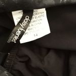 Daisy Fuentes  sz 14 black around neck bathsuit Photo 4