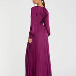 Mac Duggal  Magenta Evening Gown Floor Length Photo 1