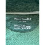 Outdoor Voices Green Quarter Zip Sweater Size Small Photo 6