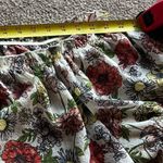 Planet Gold 2/$12 Women’s Plus Orange Floral Print Ruffle Loose Fit Blouse 1X Photo 8