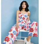 Anthropologie Glamorous Care Bright Floral Sleeveless Jumpsuit Size 4 Photo 3