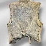 Vintage‎ Steel Jeans Denim Vest Blue Photo 4