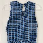 Opening Ceremony  blue geometric print dress Photo 5