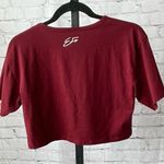Ever Forward Red Performance Crop Top Size Small Photo 2