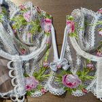 For Love & Lemons  Trellis Rose Bustier Photo 4