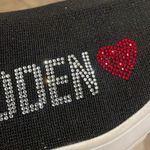 Steve Madden  Black Bling Logo Sock Bootie Sneaker Womens Size 9M Photo 11