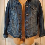 Torrid  Sz 2 Dark Blue Jean Jacket Photo 8