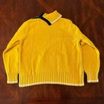 Yellow and navy blue Vintage Sweater Size undefined Photo 2
