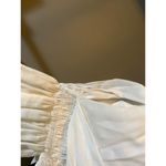 Cult Gaia Simona Ruffled Off The Shoulder Midi Dress Off White Womens Size 0 Photo 8