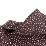 Vintage Paradigm Blouse Womens M Brown 100% Silk Abstract Quiet Luxury 90s Retro Size 14 Photo 2