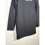 Von Dutch  Size XL Black Long-Sleeve Logo T-Shirt Dress Photo 3