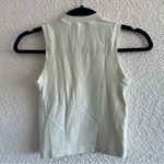 SKIMS Women's Mock Neck Stretch Tank Top Cotton Top Size Small Photo 2