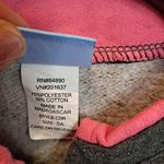 Grandma Chic Comfort Corner Gray Button Up Sweatshirt with Floral Design Size S Photo 3