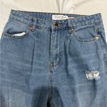 Denim Blvd  Los Angeles Vintage Stylish High Rise Distressed Jeans 3 100% Cotton Photo 4