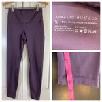 Yogalicious  Lux Leggings Womens Small Purple Gym Workout Running Athletic Pants‎ Photo 1