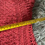 Aeropostale  Burgundy Maroon Cable Knit Sweater Women’s Size XL Photo 7