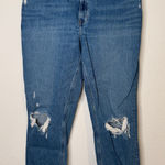 Abercrombie & Fitch Abercrombie The 90s Straight Ultra High Rise Jeans Medium Blue Wash Photo 0